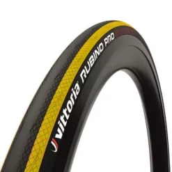 Pneu Vittoria Rubino Pro IV 700x25c Graphene 2.0 Noir Jaune