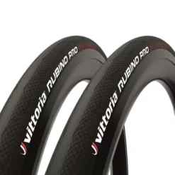Pack De Pneus Vittoria Rubino Pro IV Graphene 2.0 Noir (2 Unités)