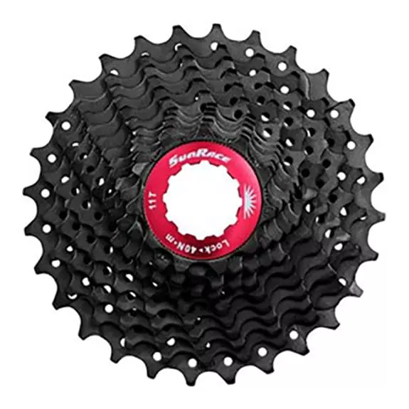 Cassette SunRace 10V 11-46 Noir