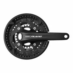 Pédalier Shimano T4060 9V 42/32/22D 175mm Argent