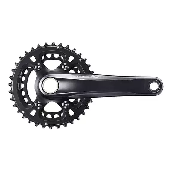 Bielles Shimano Deore XT M8100 12V 36/26D Noir