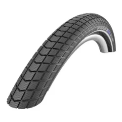 Pneu Rigide Schwalbe Big Ben 20x2.15 RaceGuard LiteSkin Réfléchissant Noir
