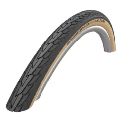 Pneu Rigide Schwalbe Road Cruiser 28x1.75 GreenCompound K-Guard TwinSkin Noir Marron