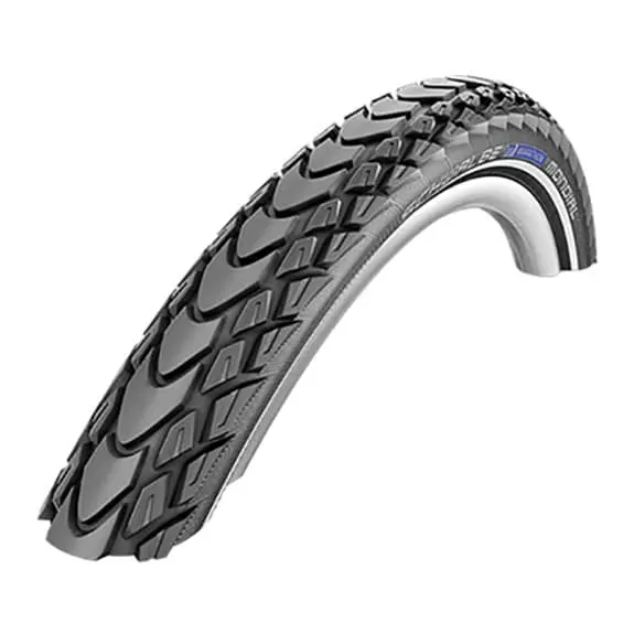 Pneu Schwalbe Marathon Mundial Evo DD V-Guard Pliable Noir
