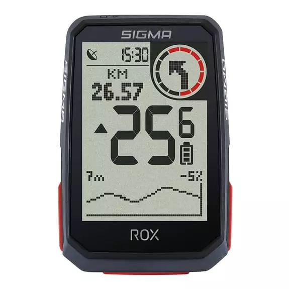 Compteur De Vélo Sigma ROX 4.0 + HR Set Noir – Image 2