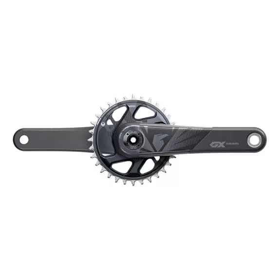 Bielles SRAM GX Eagle Carbon DUB 11/12V 32D Noir Gris