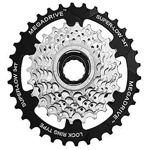 Cassette SunRace MFM4S 7v 13-34 Argenté Noir